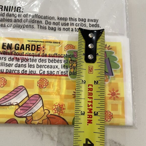 Vintage Nick Jr. Dora The Explorer Party Gift Favor Bags 8 Per Pkg 2002 Y2K NEW - Picture 8 of 8